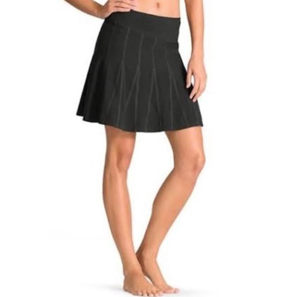 Athleta Pleated Wear About It Skort Black Activewear Women's 4 Athletic Tennis - Picture 6 of 6